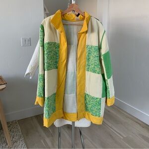 Colorful Patchwork Quilted Jacket